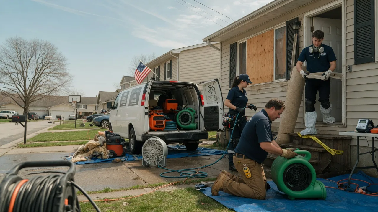 Water Damage Restoration in Vernon, IL near me